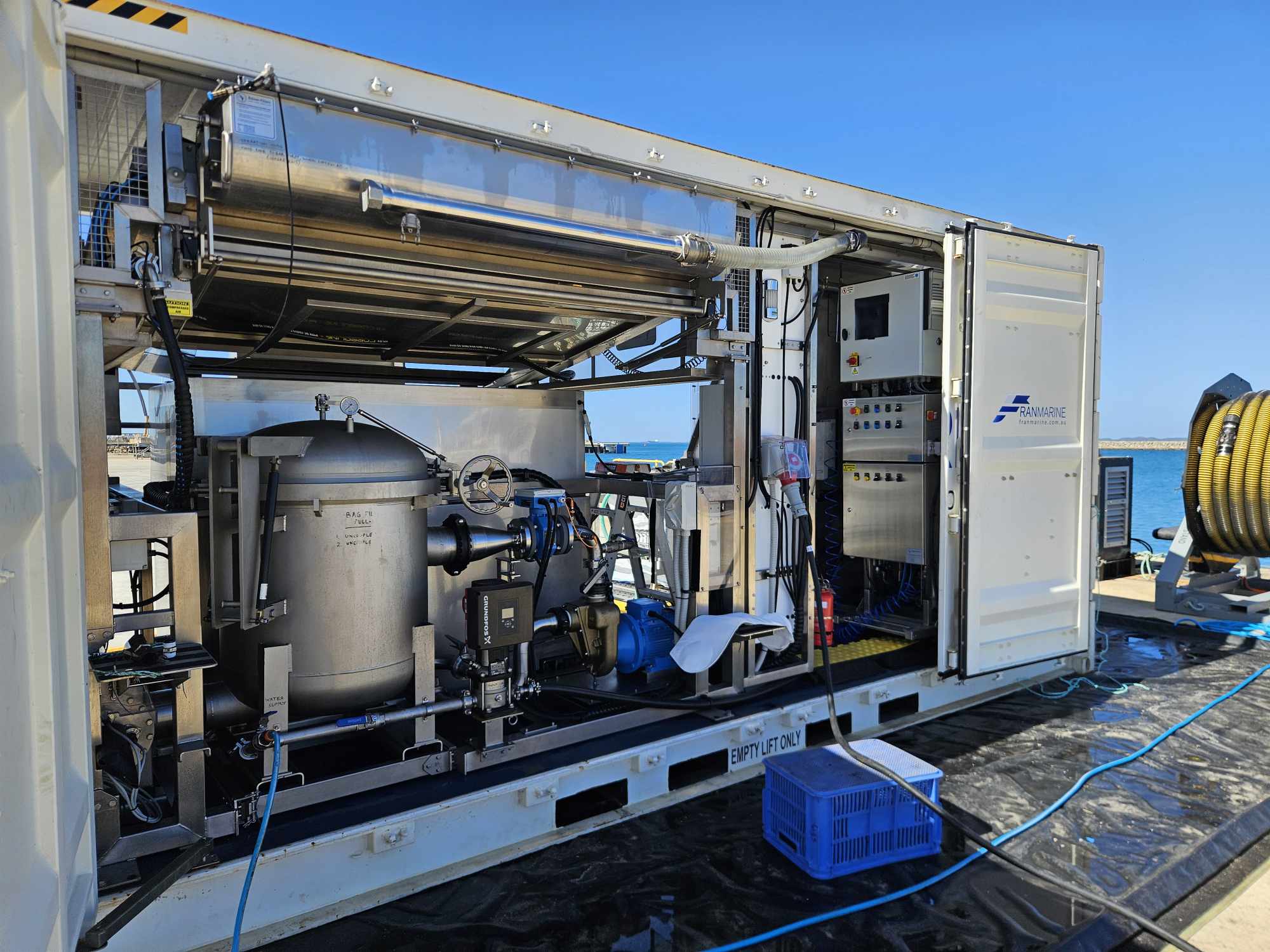 MarineStream Cleaning System Illustration