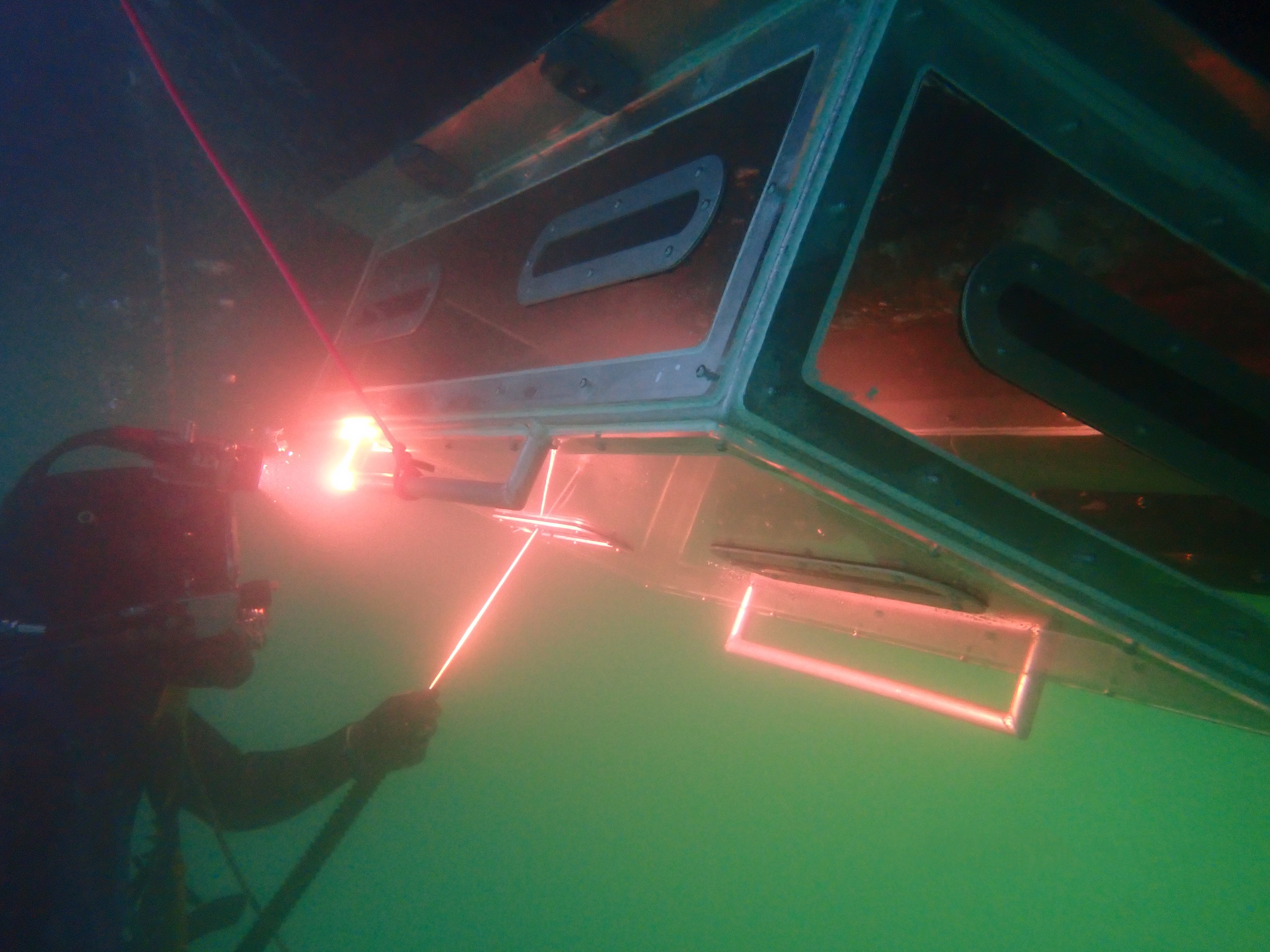 Diver Cleaning Example 1